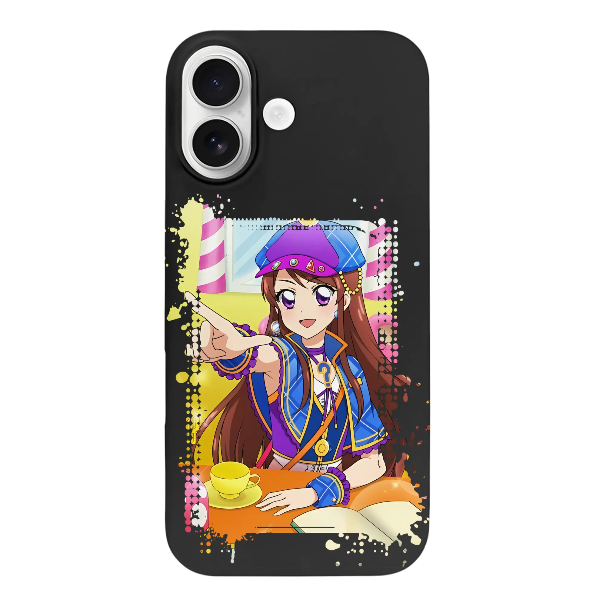 アイカツ グッズ 紫吹 蘭 - iPhone 17 シリーズ シリコンケース 薄型 耐衝撃 指紋防止 ソフトタッチカバー 精密フィット 傷防止 保護ケース iPhone 17/17 Air/17 Pro/17 Pro Max 対応